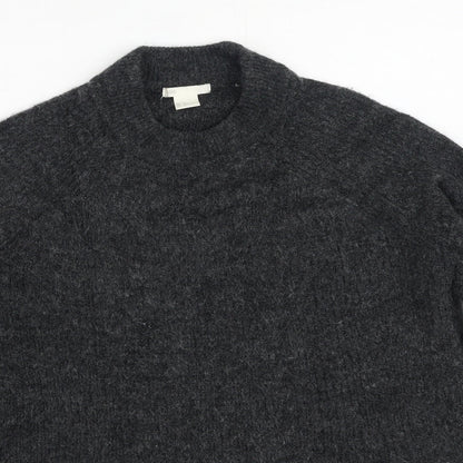 Womens UK Size XS H&M Grey Pullover Jumper