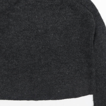 Womens UK Size XS H&M Grey Pullover Jumper