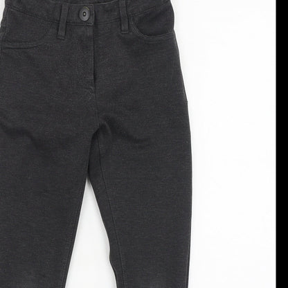 Next  Girls Grey  Polyester Dress Pants Trousers Size 9 Months  Regular