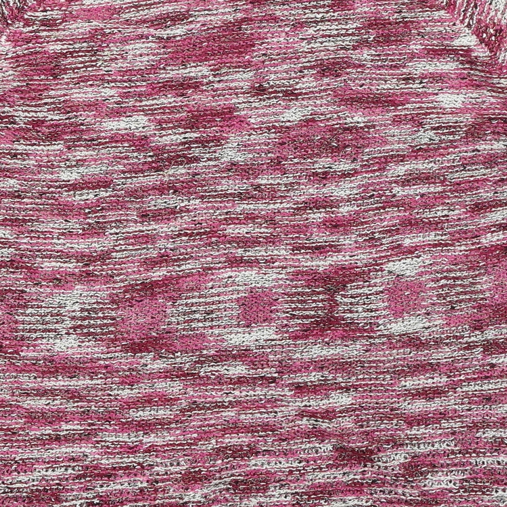 Womens UK Size L BM Pink Pullover Jumper