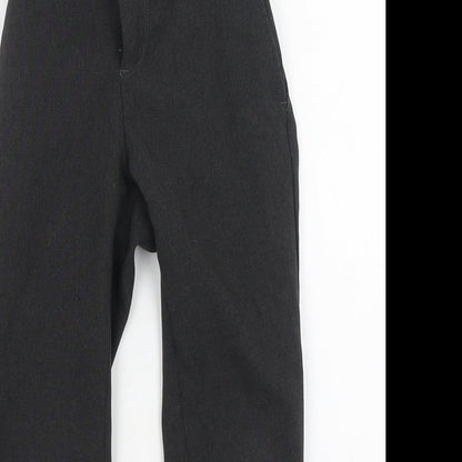F&F Boys Grey  Polyester Dress Pants Trousers Size 5-6 Years  Regular