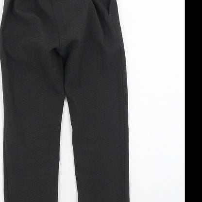 F&F Boys Grey  Polyester Dress Pants Trousers Size 5-6 Years  Regular