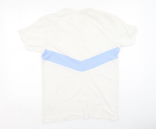 NEXT Mens Multicoloured  Cotton  T-Shirt Size M Round Neck