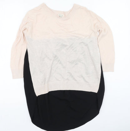 Womens UK Size 6 River Island Multicoloured Basic Blouse