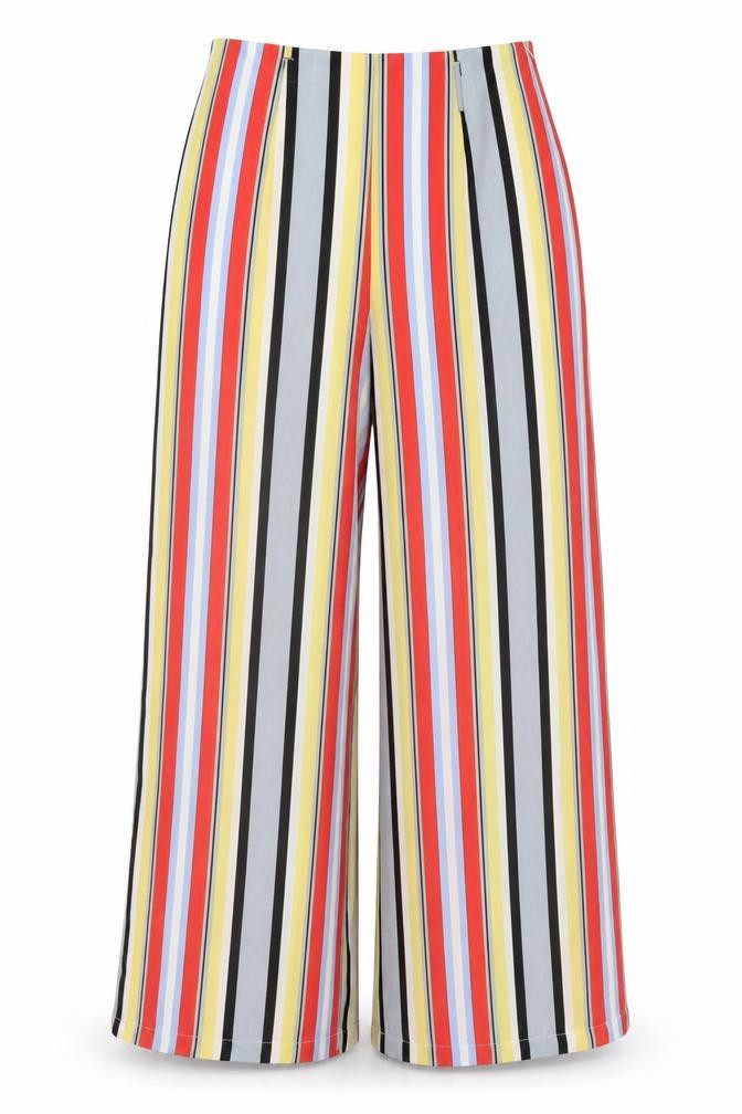 Womens UK Size 10 I SAW IT FIRST Regular Fit  Multicoloured Trousers