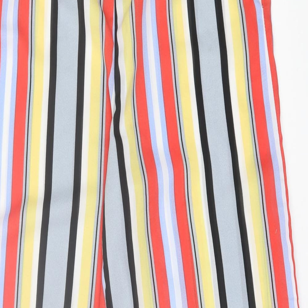 Womens UK Size 10 I SAW IT FIRST Regular Fit  Multicoloured Trousers