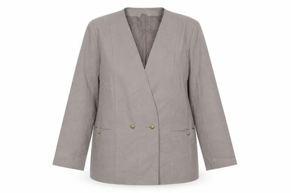 Womens UK Size 18 Preworn Grey Jacket