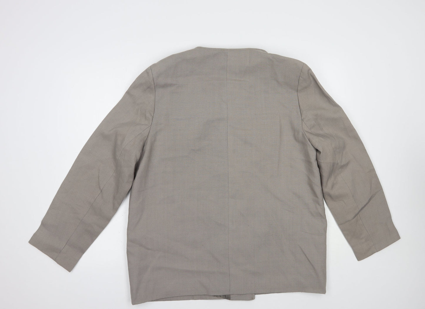 Womens UK Size 18 Preworn Grey Jacket