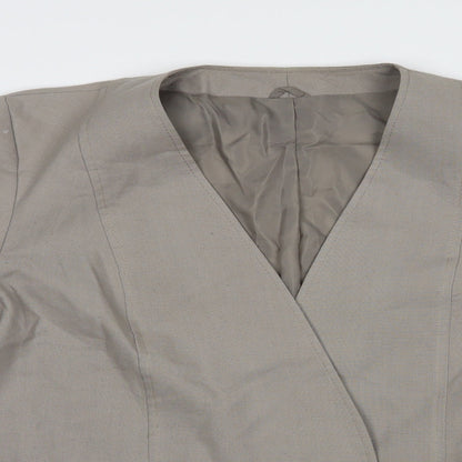 Womens UK Size 18 Preworn Grey Jacket