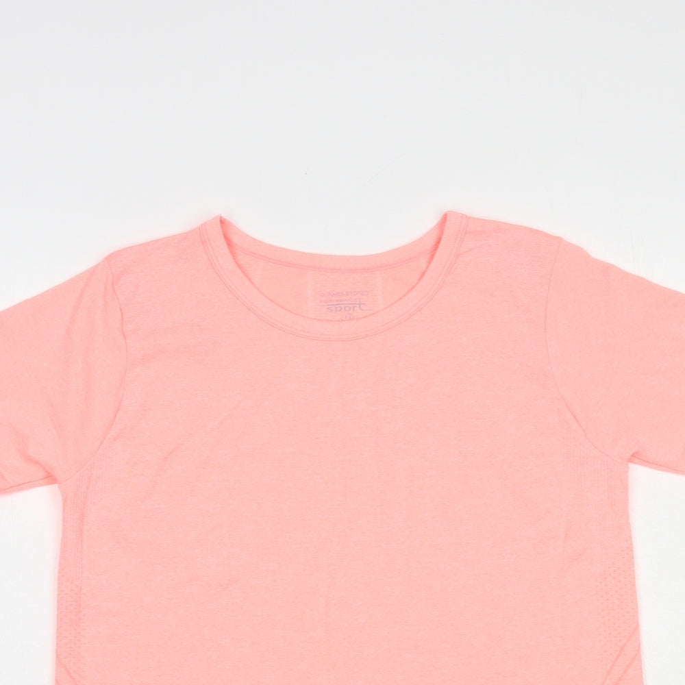 Womens UK Size M Dunnes Stores Pink  T-Shirt