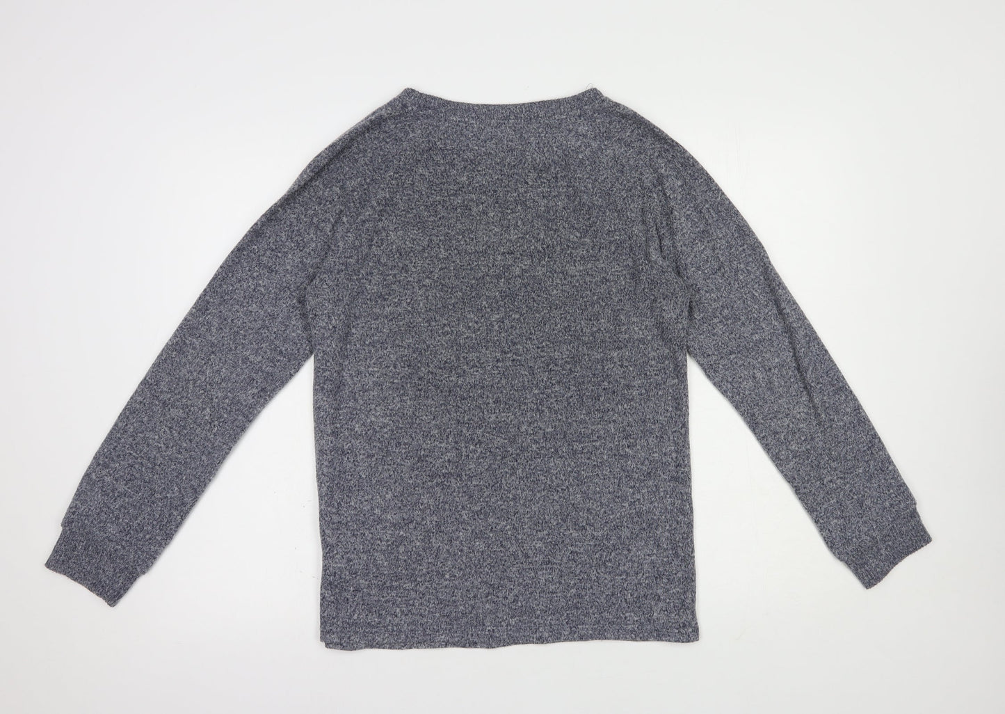 Primark Womens Blue  Polyester Top Lounge Set Size 10