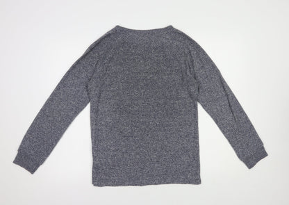Primark Womens Blue  Polyester Top Lounge Set Size 10