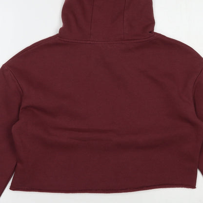 Miss E-vie Girls Red  Cotton Pullover Hoodie Size 11-12 Years  Pullover - Choose Love