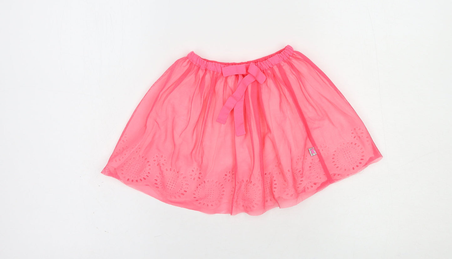 Billieblush Girls Pink  Polyacrylate Fibre Skater Skirt Size 2 Years  Regular