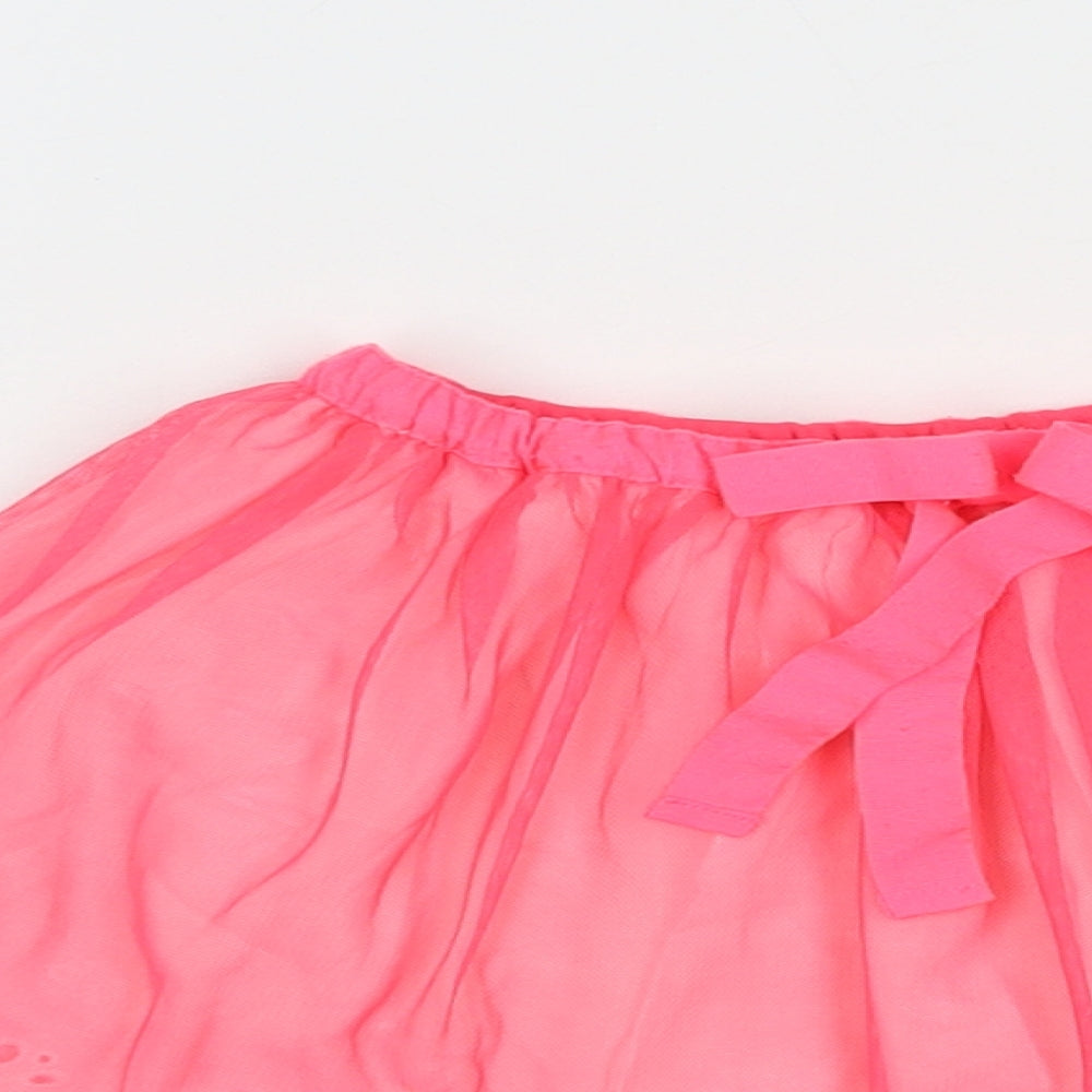 Billieblush Girls Pink  Polyacrylate Fibre Skater Skirt Size 2 Years  Regular