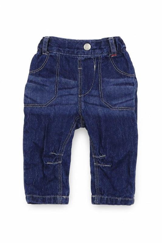 George Baby Blue  100% Cotton Jogger Jeans Size 3-6 Months