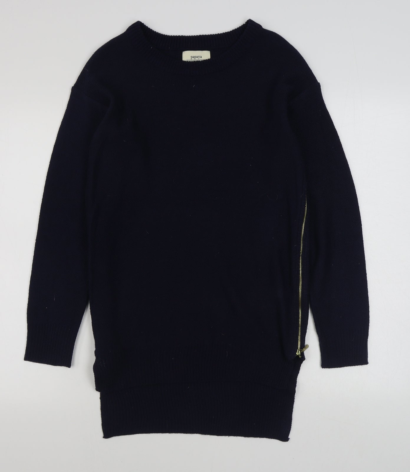 Womens UK Size S Matalan Blue Pullover Jumper