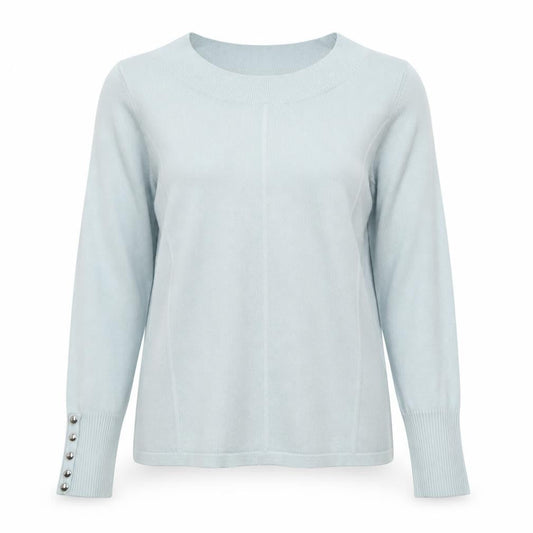 Womens UK Size S Micha Blue Pullover Jumper