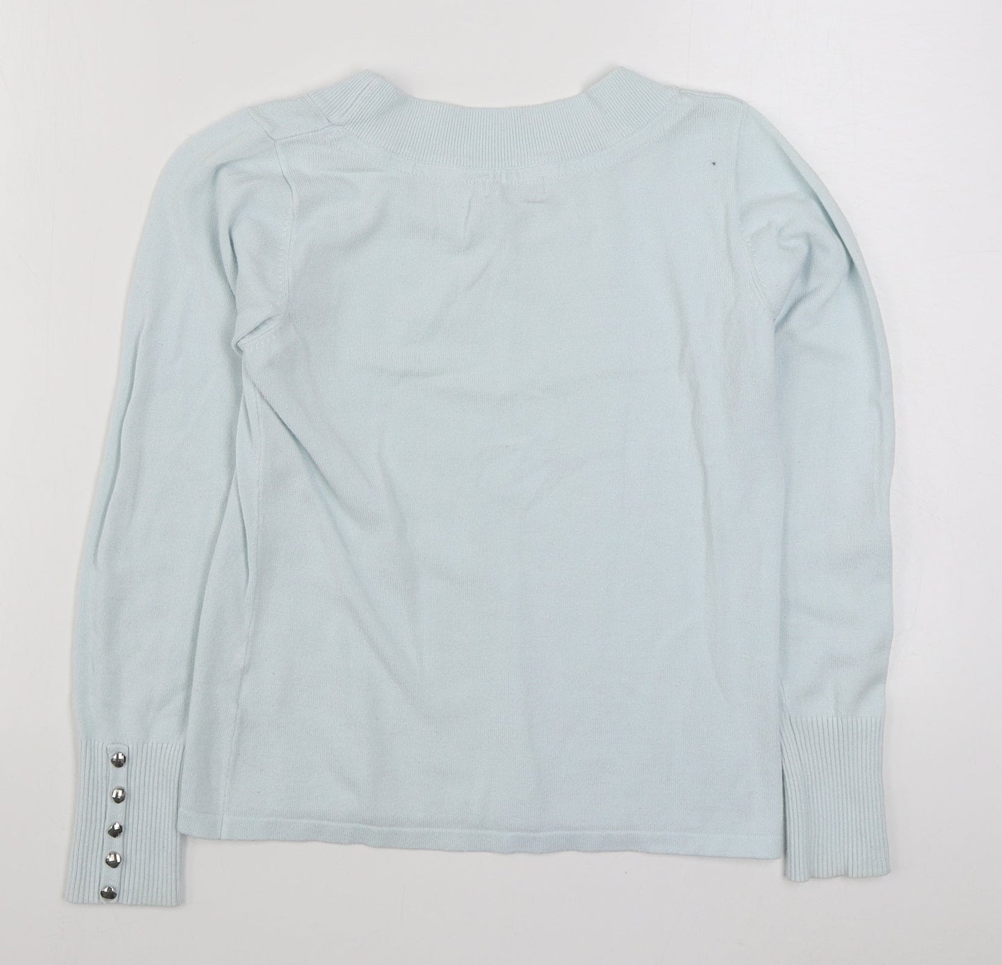 Womens UK Size S Micha Blue Pullover Jumper