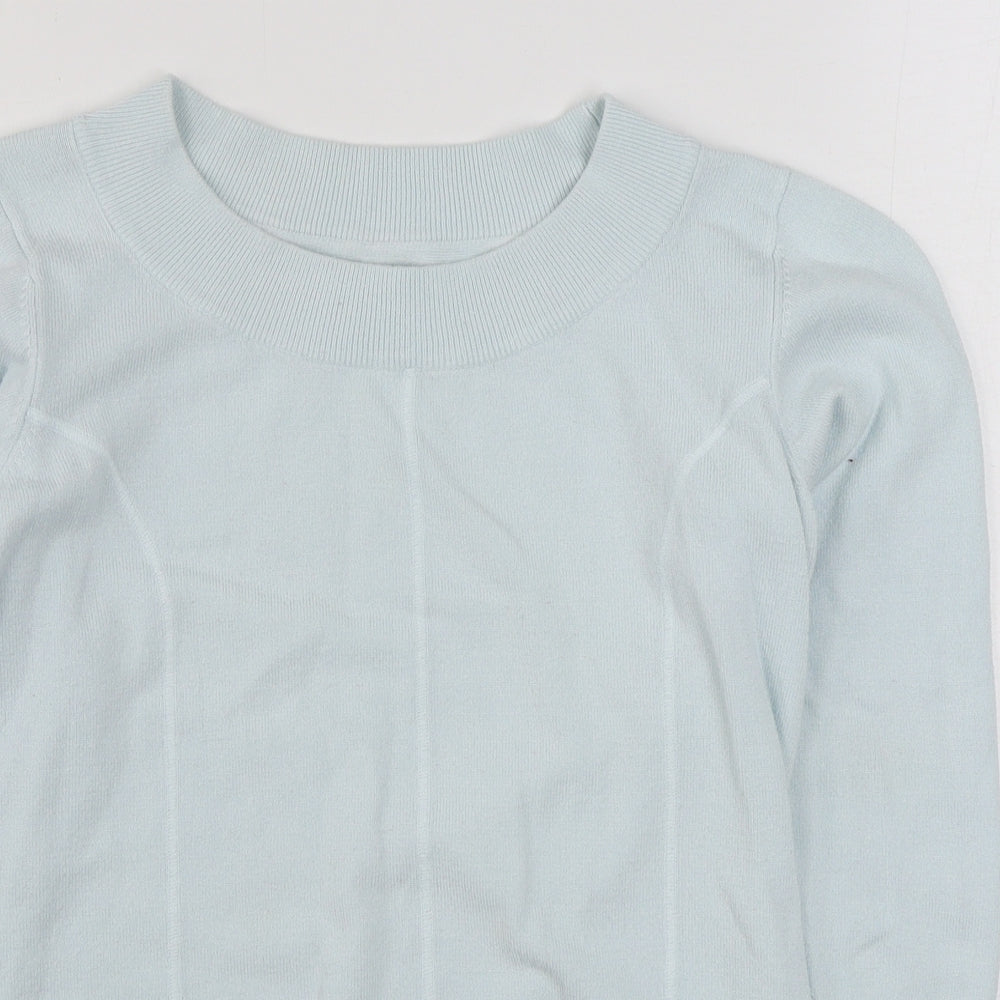 Womens UK Size S Micha Blue Pullover Jumper