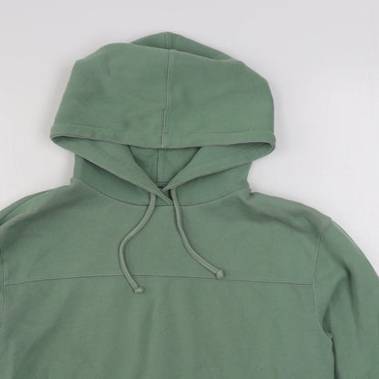 Topshop Womens Green  Viscose Pullover Hoodie Size S  Pullover