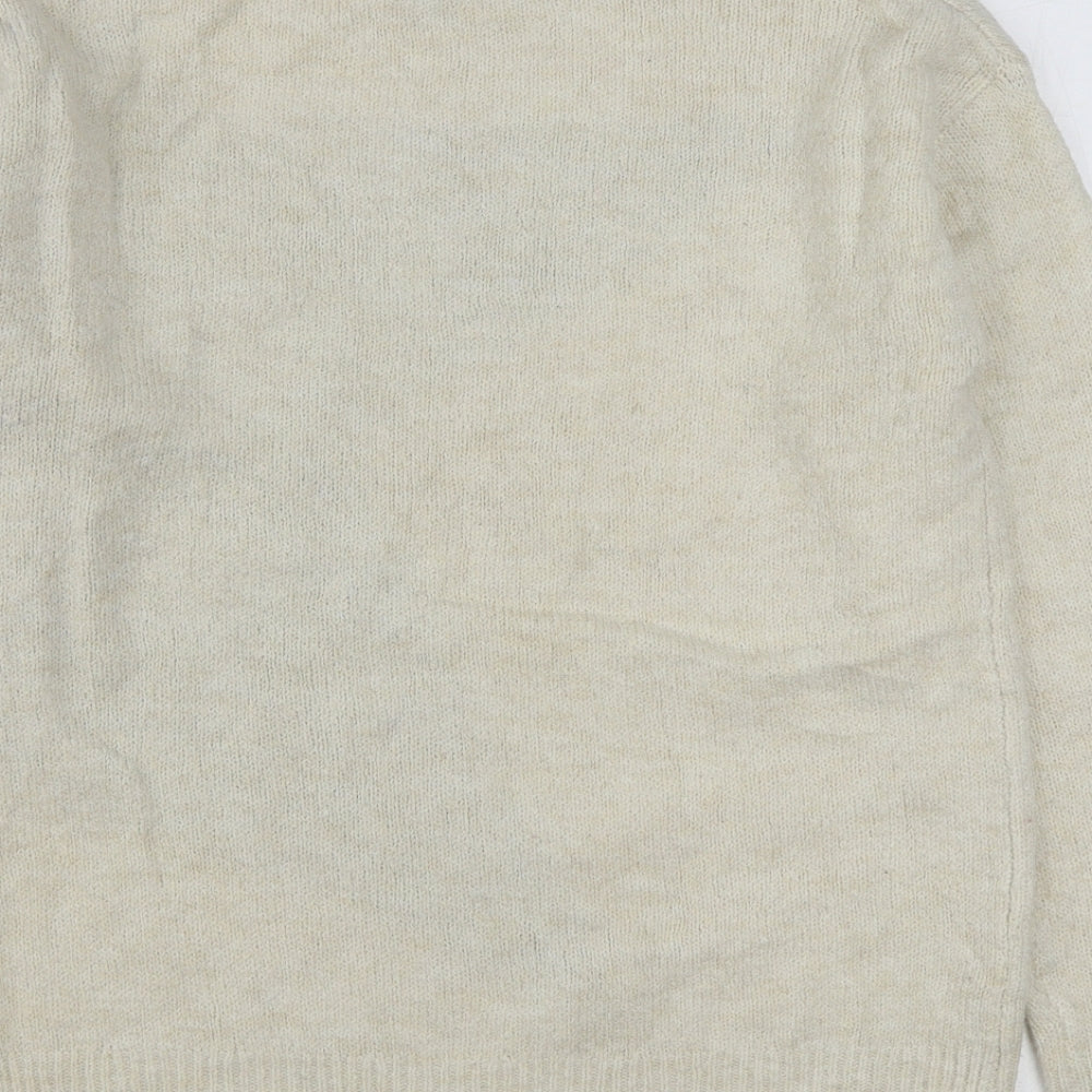 Womens UK Size 8 Principles Beige Pullover Jumper