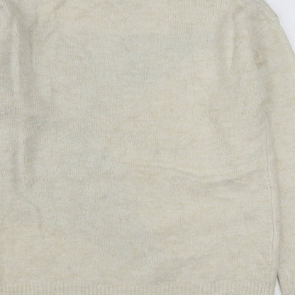 Womens UK Size 8 Principles Beige Pullover Jumper