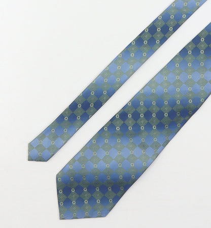 Lloyd Attree & Smith Mens Multicoloured Plaids & Checks Polyester Pointed Tie One Size
