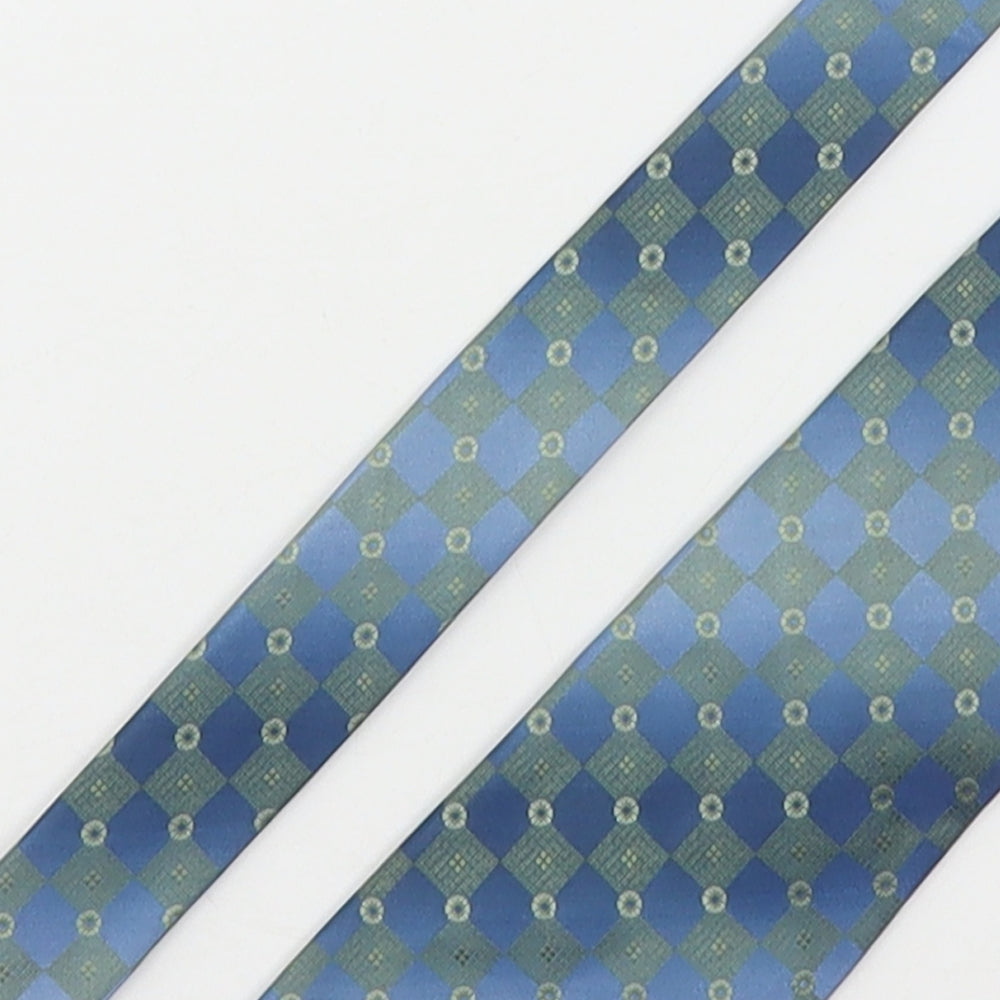 Lloyd Attree & Smith Mens Multicoloured Plaids & Checks Polyester Pointed Tie One Size