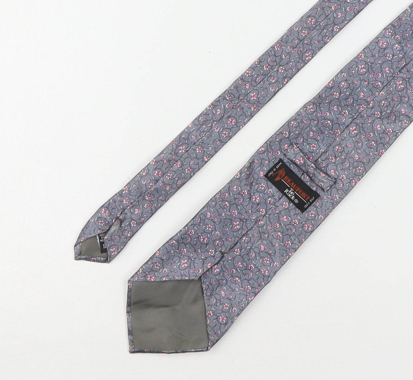 Tie Rack Mens Multicoloured Floral Silk Pointed Tie One Size