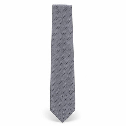 Mens Van Girls Grey Polka Dot  Pointed Tie