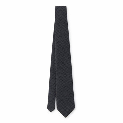Mens Michaelis Blue Plaids & Checks  Pointed Tie