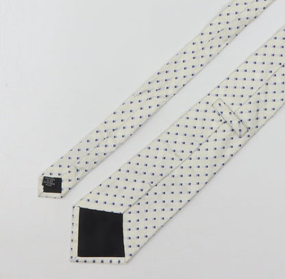 Preworn Mens Multicoloured Plaids & Checks Silk Pointed Tie One Size