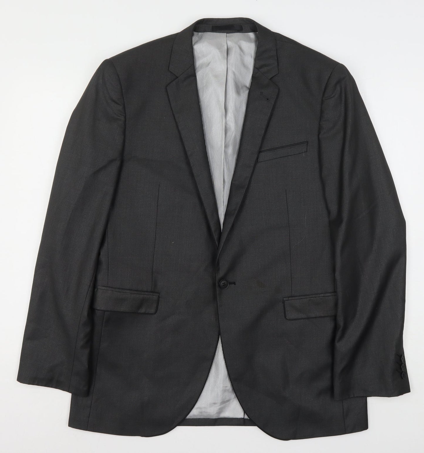 Mens UK Size 42 Butler & Webb Regular Grey Suit Jacket