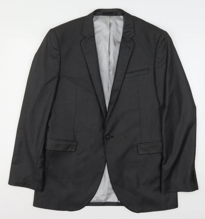 Mens UK Size 42 Butler & Webb Regular Grey Suit Jacket