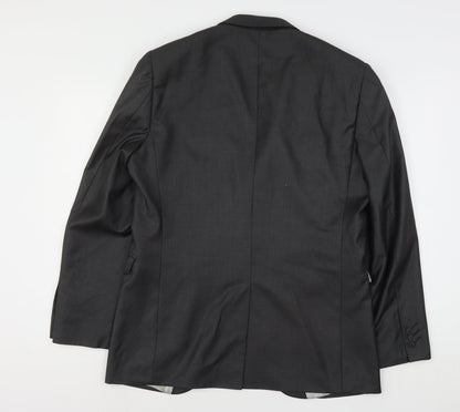 Mens UK Size 42 Butler & Webb Regular Grey Suit Jacket