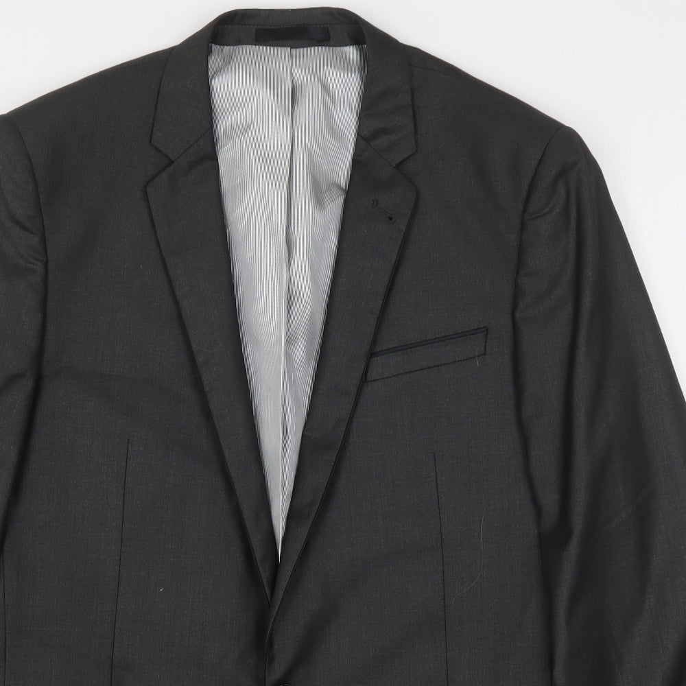 Mens UK Size 42 Butler & Webb Regular Grey Suit Jacket
