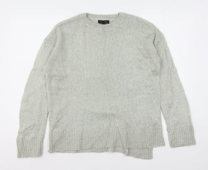 Womens UK Size M New Look Grey Pullover Jumper