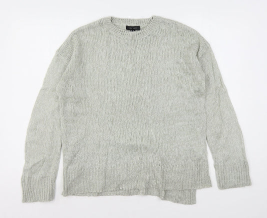 Womens UK Size M New Look Grey Pullover Jumper