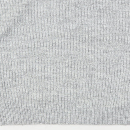 Womens UK Size S Topshop Grey Pullover Jumper