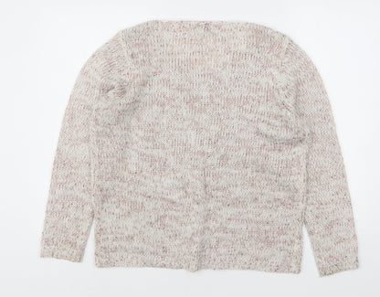 Womens UK Size 14 Debenhams Beige Pullover Jumper