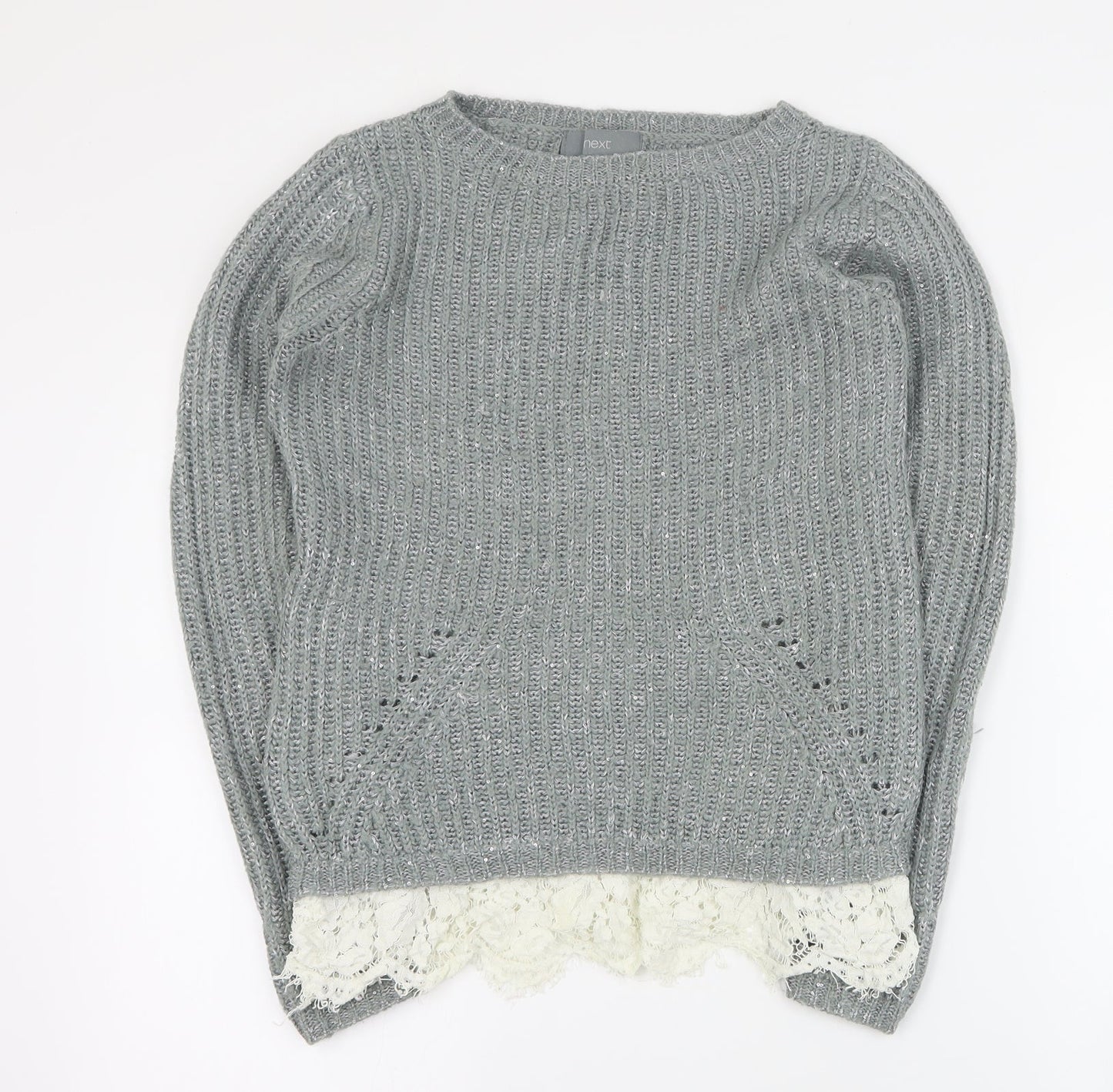 Womens UK Size XS NEXT Green Pullover Jumper