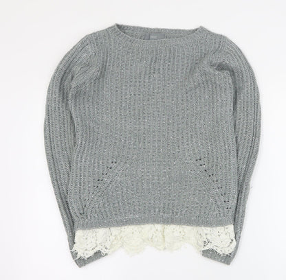 Womens UK Size XS NEXT Green Pullover Jumper