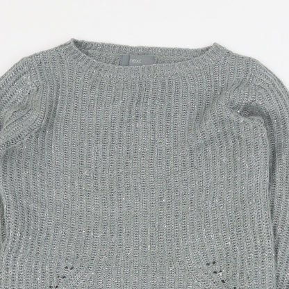 Womens UK Size XS NEXT Green Pullover Jumper