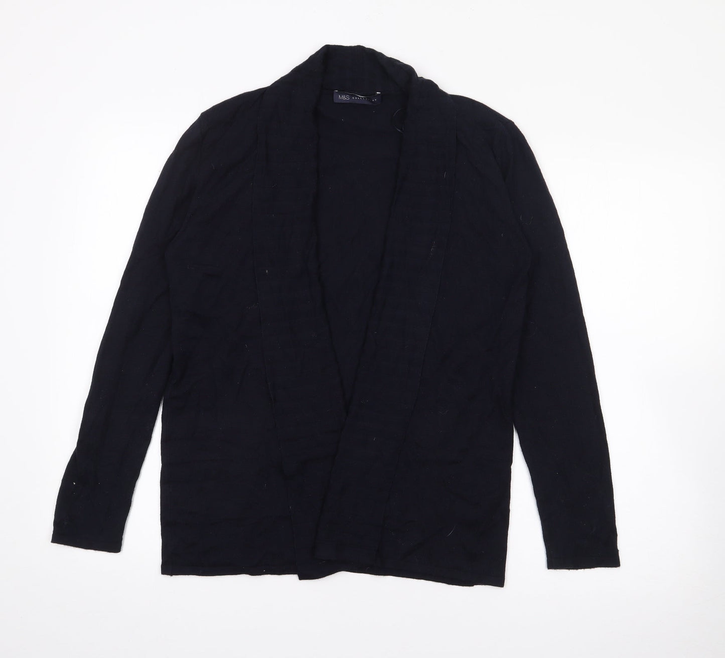 Womens UK Size M Marks and Spencer Blue Cardigan Jumper