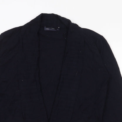 Womens UK Size M Marks and Spencer Blue Cardigan Jumper
