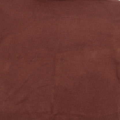 Primark Womens Brown Roll Neck  Acrylic Pullover Jumper Size S