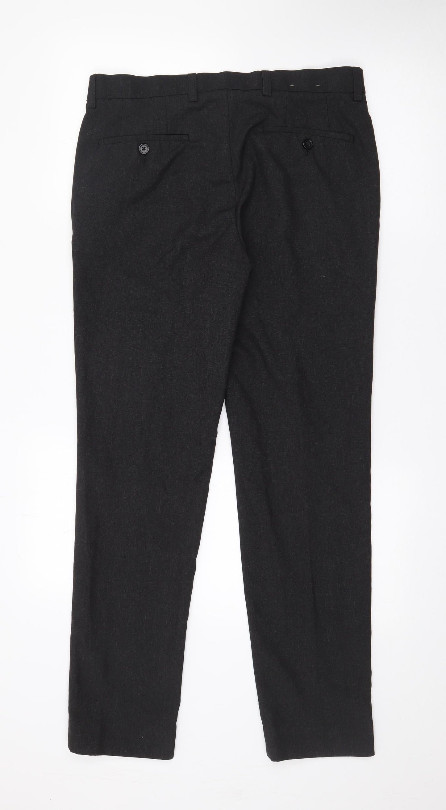 Womens UK Size 32 in NEXT Regular Fit  Grey Trousers