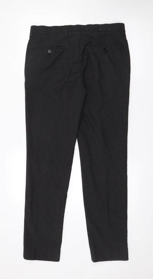 Womens UK Size 32 in NEXT Regular Fit  Grey Trousers