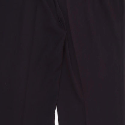 Womens UK Size 20 Marks and Spencer Regular Fit  Purple Trousers